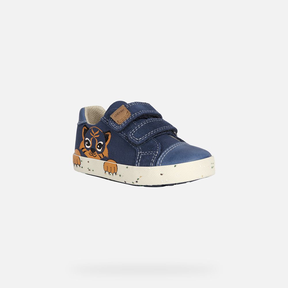 Tenis Geox Bebe Azul Marinho - Kilwi Boy - RYLUP6428